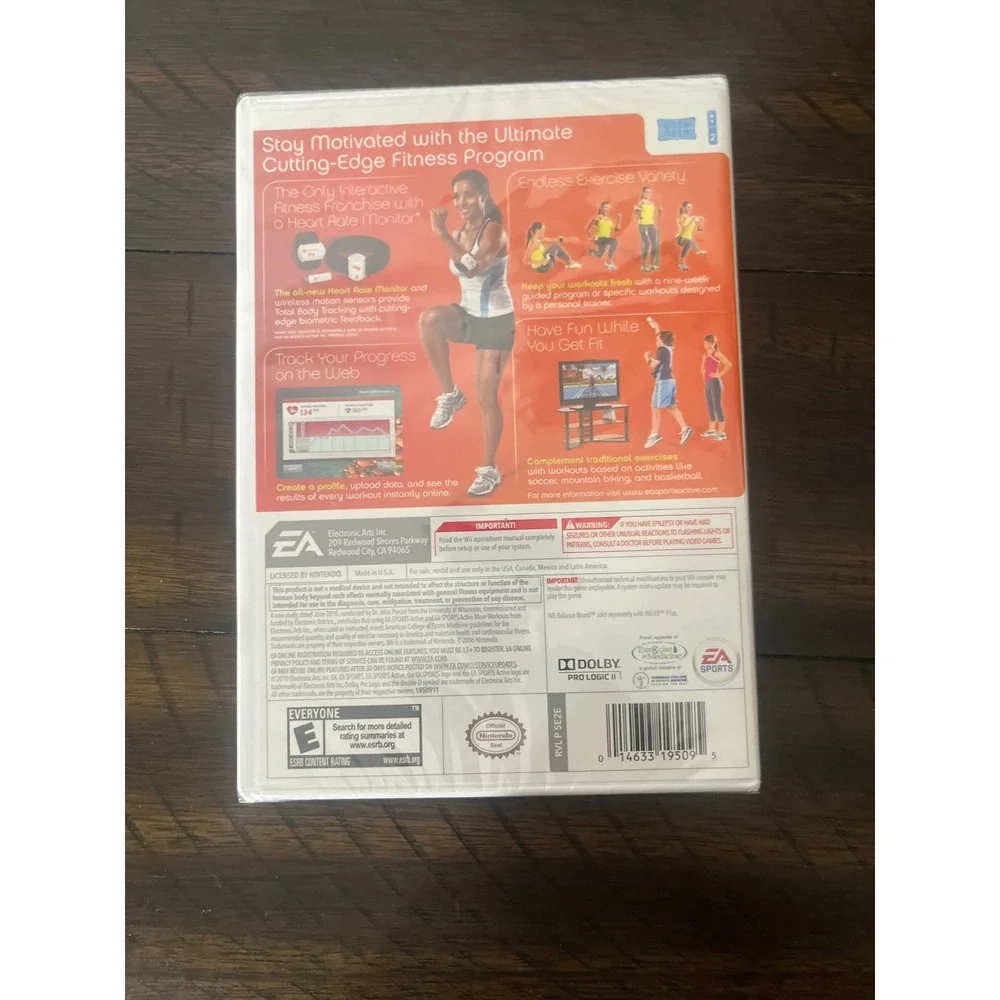 EA Sports Active 2 Personal Trainer Nintendo Wii Game New Factory Sealed
